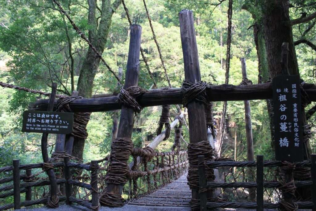 祖谷のかずら橋